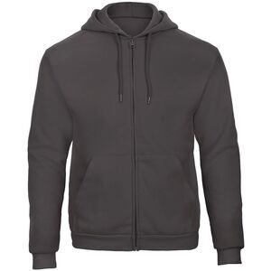 B&C Unisex Adult ID.205 50/50 Full Zip Hoodie / Anthracite
